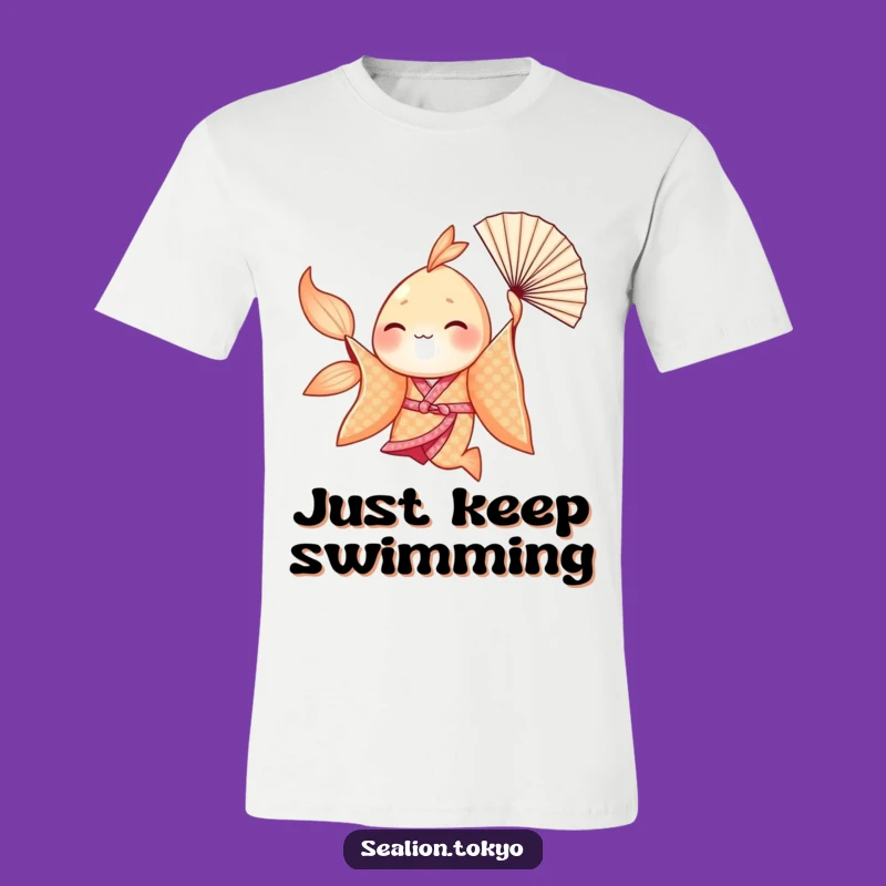 Funny Seafish Kimono T-Shirt - Hilarious & Stylish Gift for Any Occasion